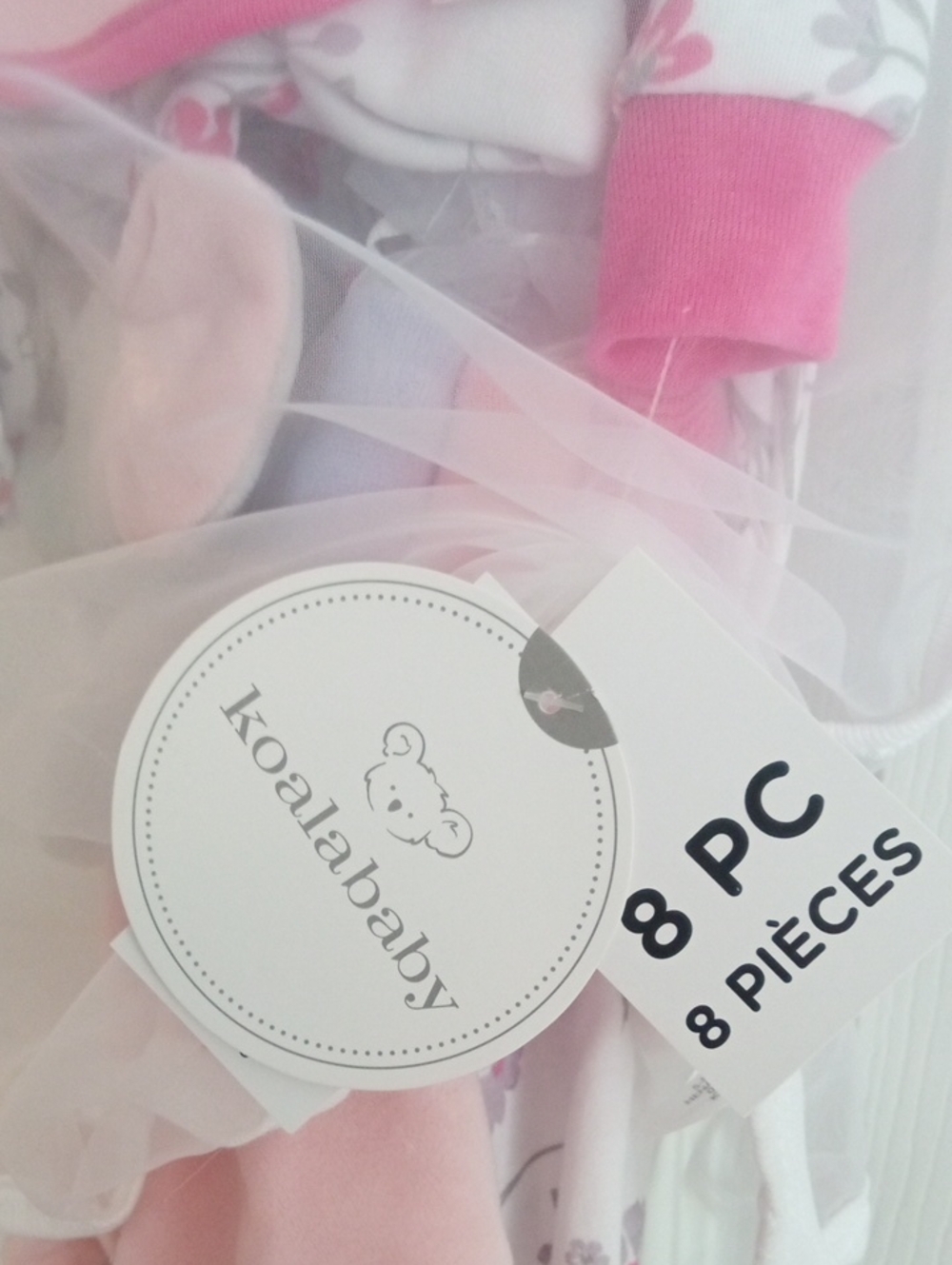 KOALABABY GIRLS  8 PC LAYETTE SET 3-6 MONTHS - Picture 14 of 15